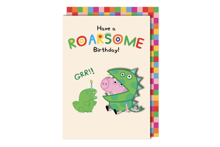 Have A Roarsome Birthday! George Card