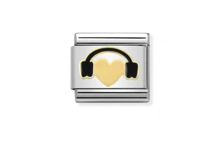 Heart with headsets link 