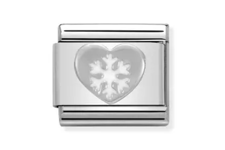 Heart with Snowflake Link