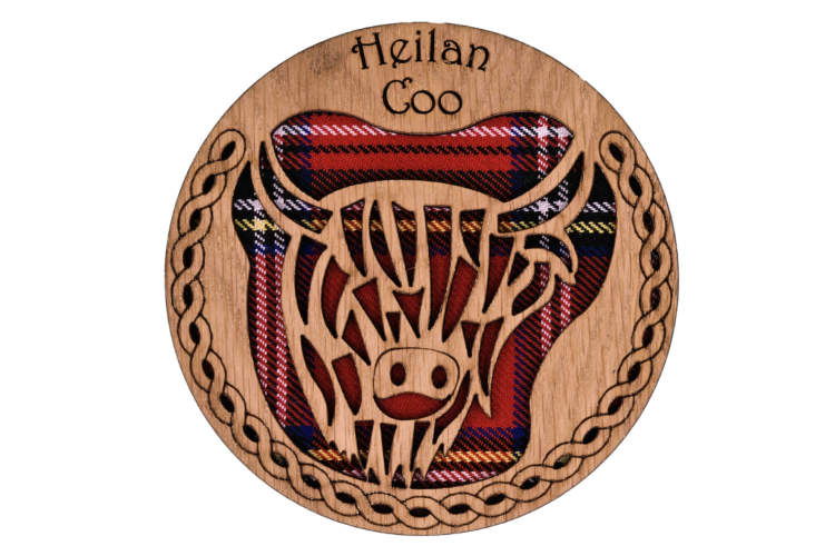 Heilan Coo Round Coaster