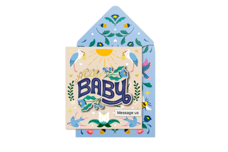 Hello Baby Card