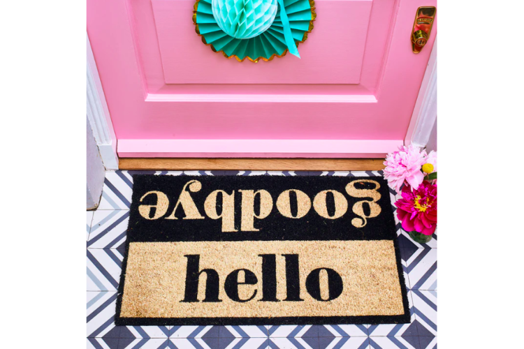 Hello Goodbye Doormat