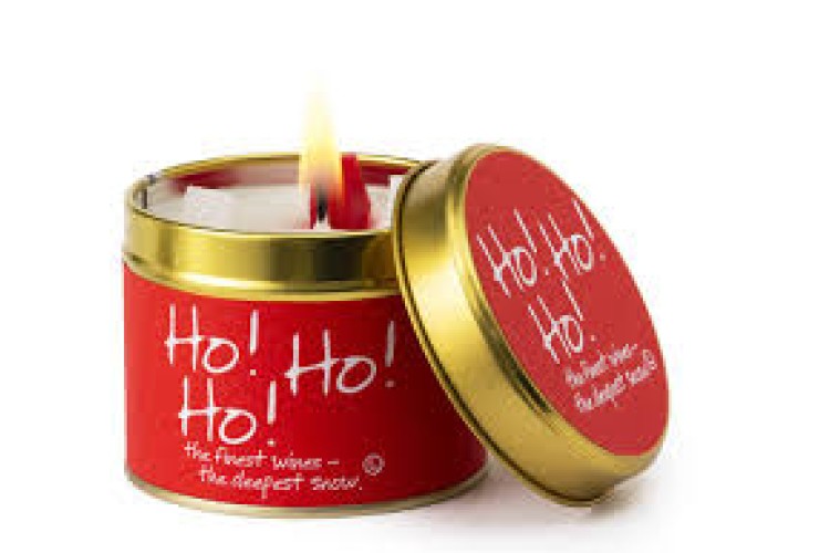 Ho! Ho! Ho! Scented Candle Tin