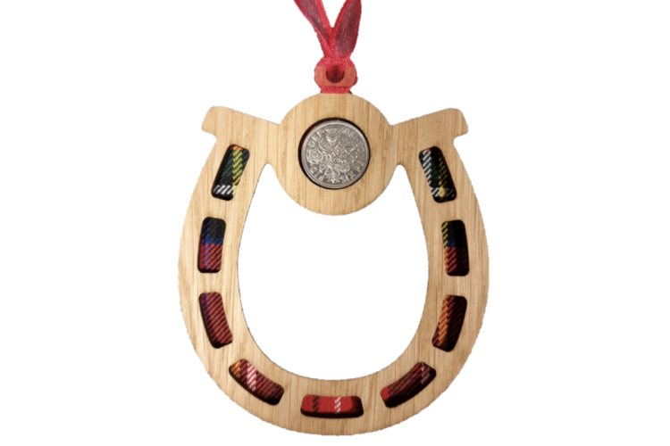 Horseshoe Lucky Sixpence