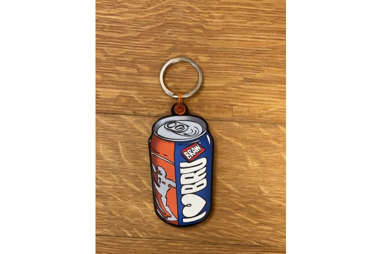 I Love Bru Keyring