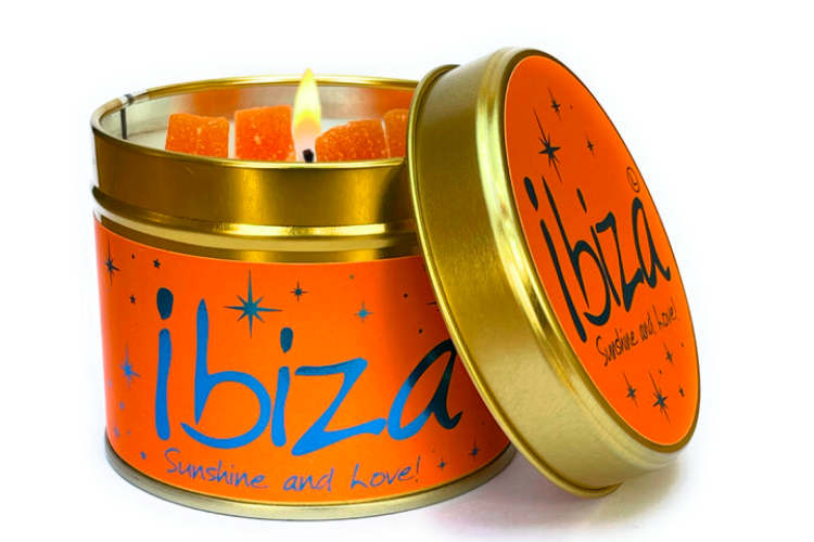 Ibiza Scented Candle Tin