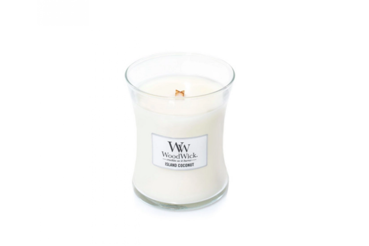 Island Coconut Medium Hourglass Candle 