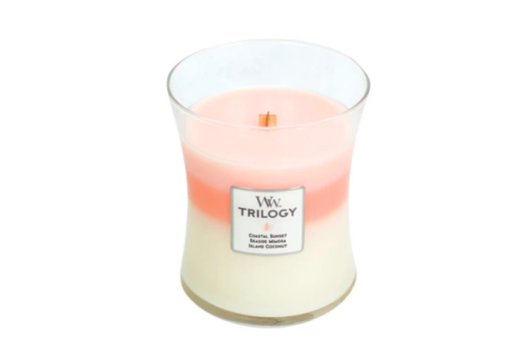 Island Getaway Medium Hourglass Candle