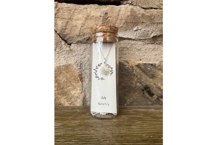 July Birthflower Necklace 