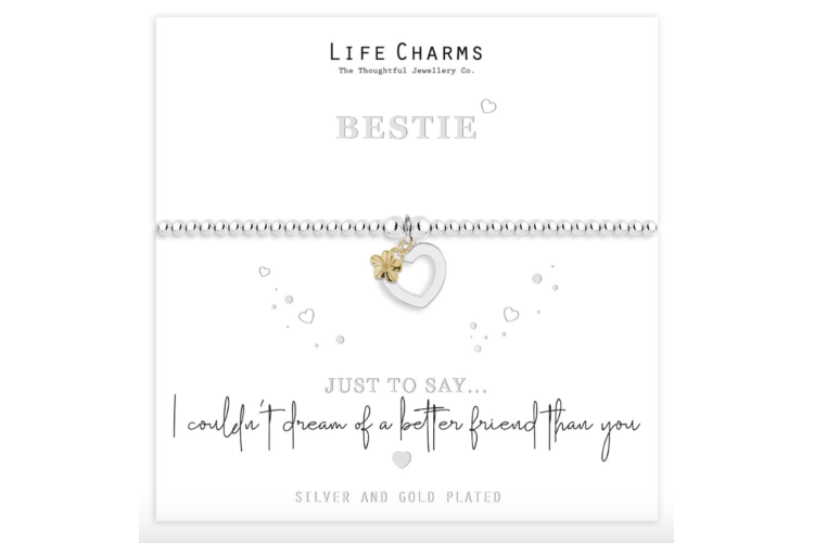 Just To Say Bestie Bracelet