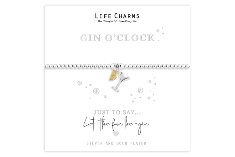 Just To Say Gin O'Clock Bracelet