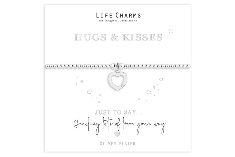 Just To Say Hugs & Kisses Bracelet
