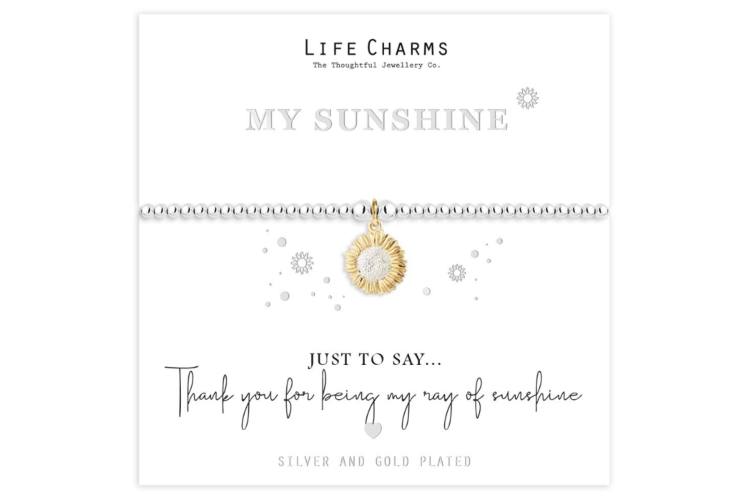 Just To Say My Sunshine Bracelet