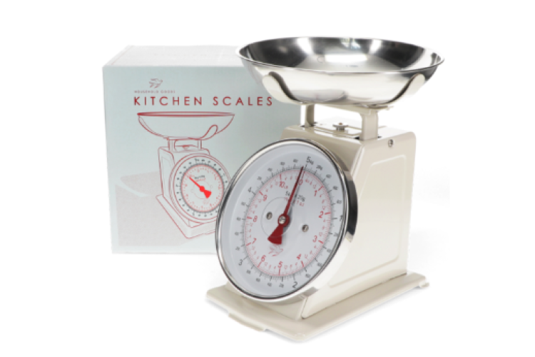 Kitchen Scales - Soft Grey
