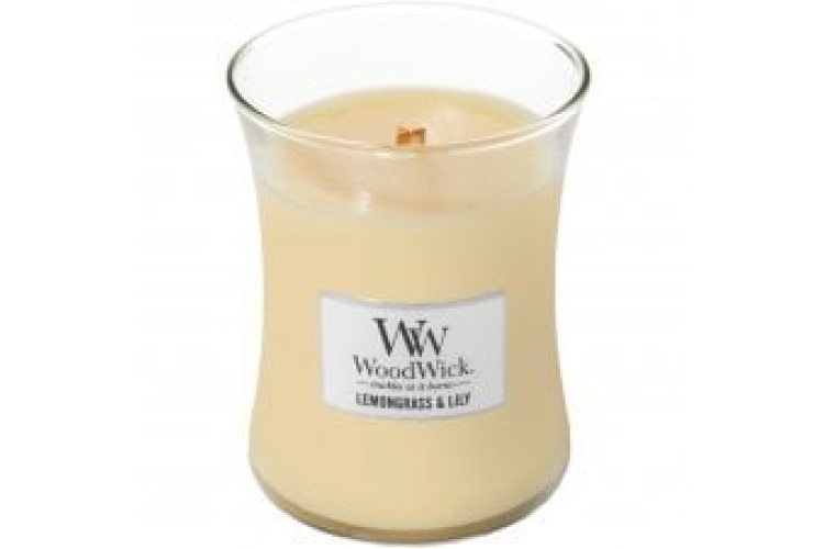 Lemongrass & Lily Medium Hourglass Candle