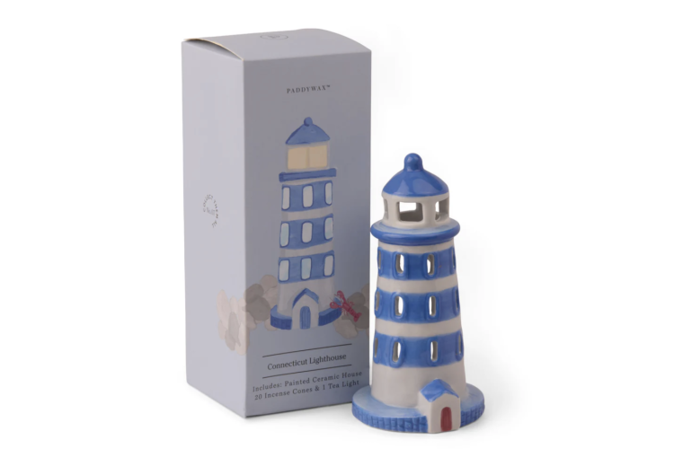 Lighthouse Tea Light & Incense Holder