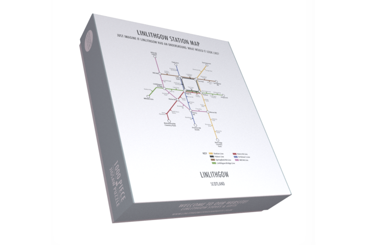 Linlithgow Underground Map Jigsaw Puzzle