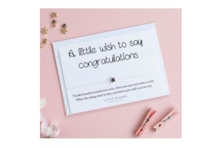 Little Wishes - Congratulations Wish Bracelet