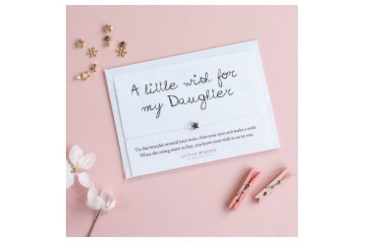 Little Wishes - For My Daughter Bracelet 