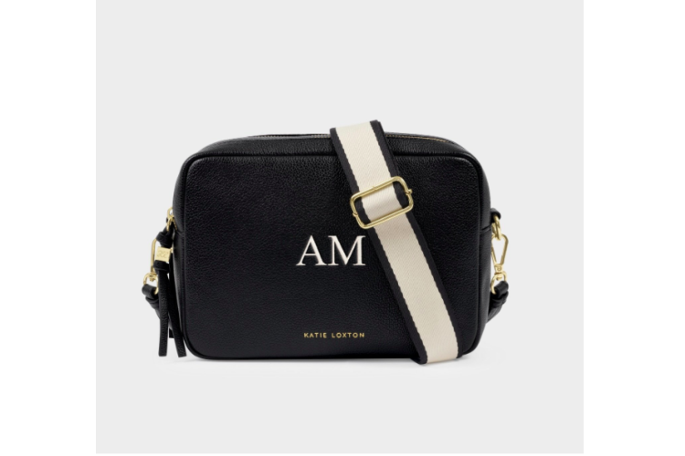 lottie large crossbody bag - black 