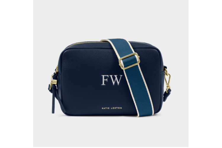 lottie large crossbody bag - navy