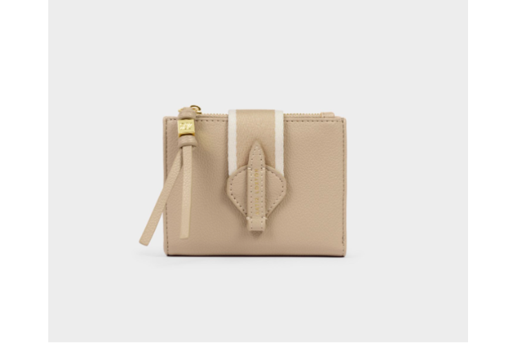 lottie purse - light taupe