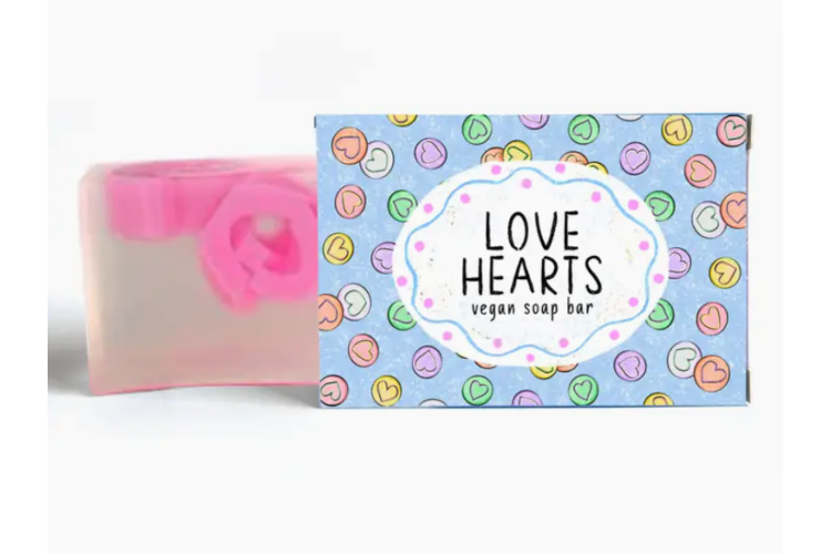 Love Hearts Soap