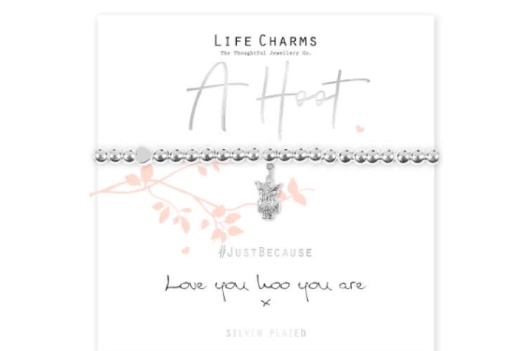 Love Hoo You Are Owl Bracelet