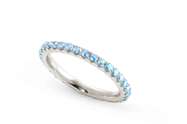 Lovelight Ring Light Blue Stone 