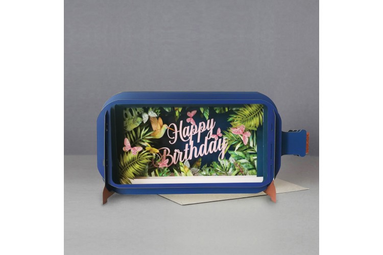 Message in a Bottle Happy Birthday Pop Up Birthday Greeting Card