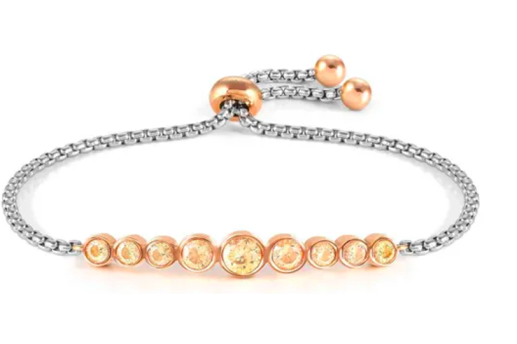 Milleluci Colour Edition Round Champagne Bracelet 
