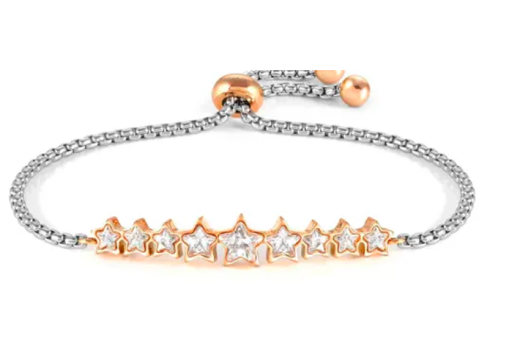 Milleluci Colour Edition White Star Bracelet 