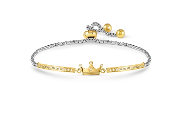 Milleluci Crown braclet in gold