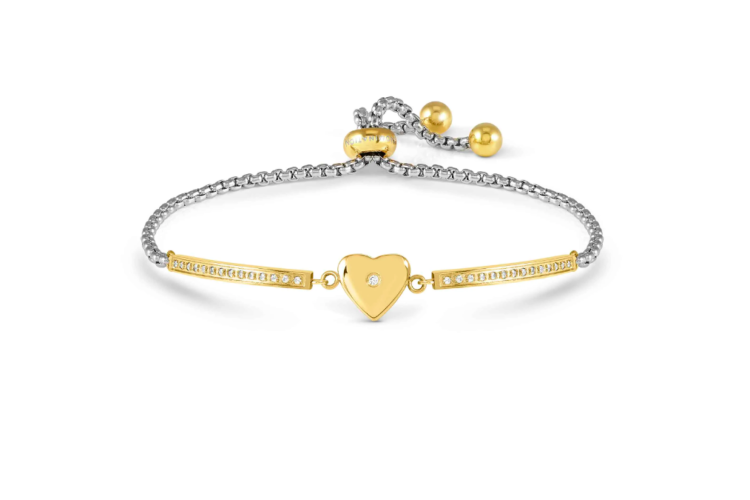Milleluci heart bracelet in gold