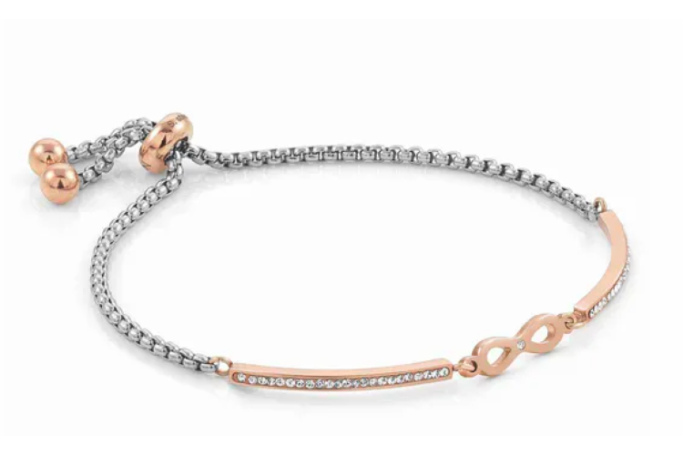 Milleluci Rose Gold Infinity Bracelet