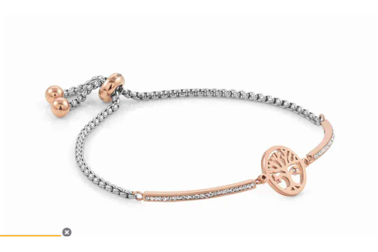 Milleluci Rose Gold Tree of Life Bracelet