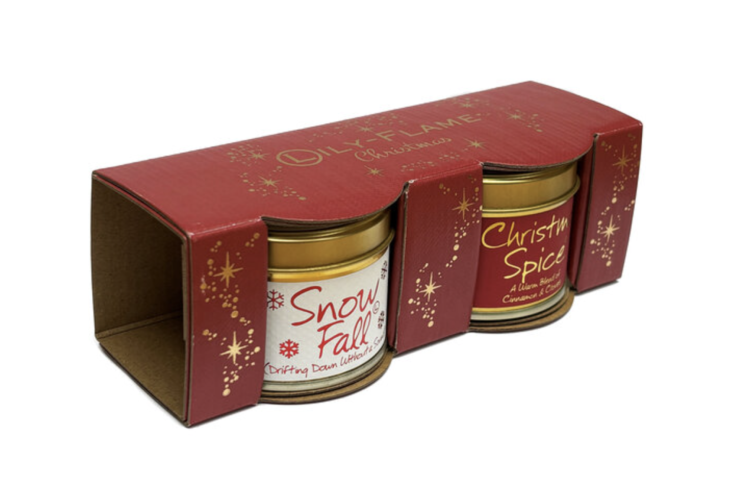 Mini Scented Candle Tin Duo Gift Set (XMAS 2)