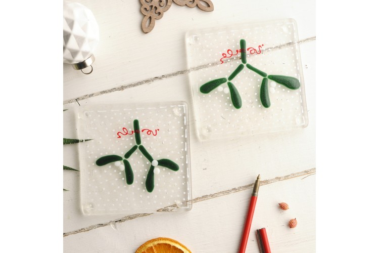 Mistletoe Coaster 