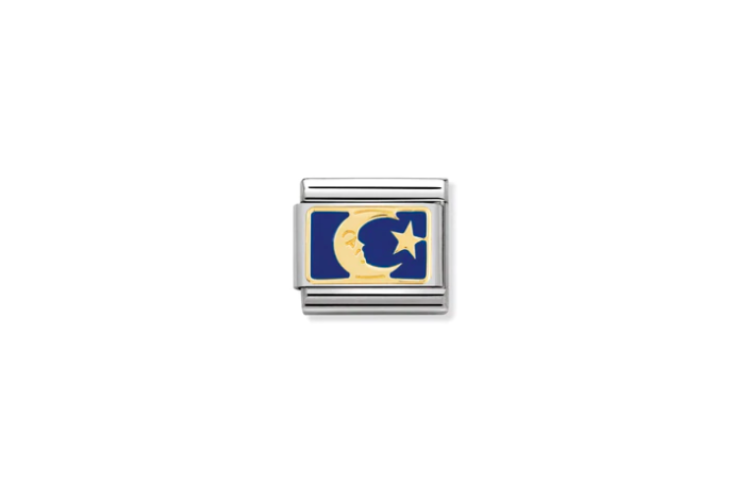 Moon Blue Plate Link