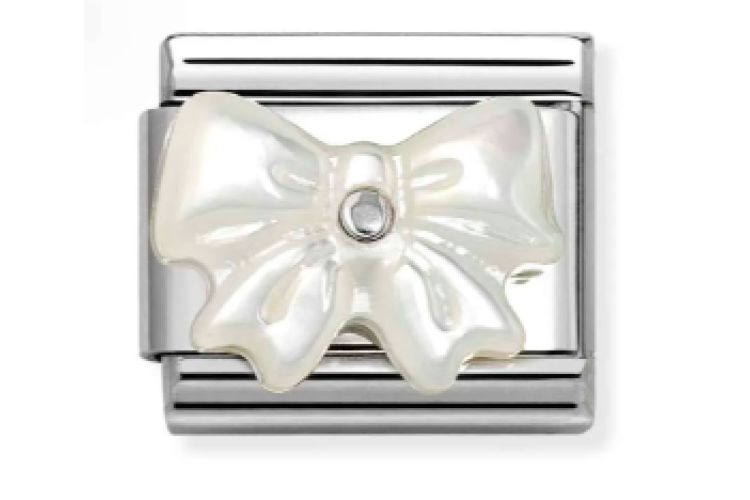 Mother of Pearl Bow Link 