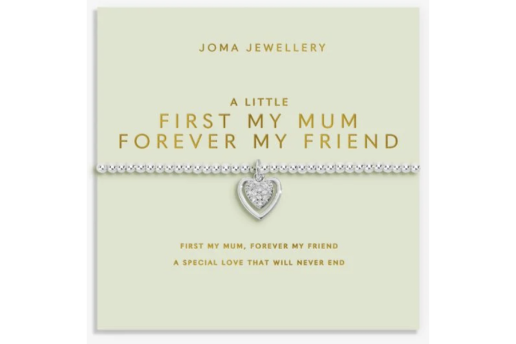 Mother's Day A Little First My Mum Forever My Friend Bracelet