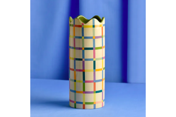 Multi Coloured Vase