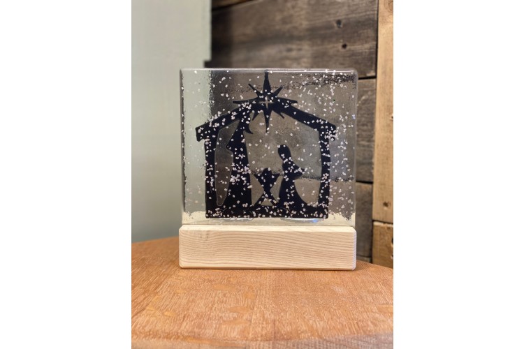 Nativity Tea-Light Holder