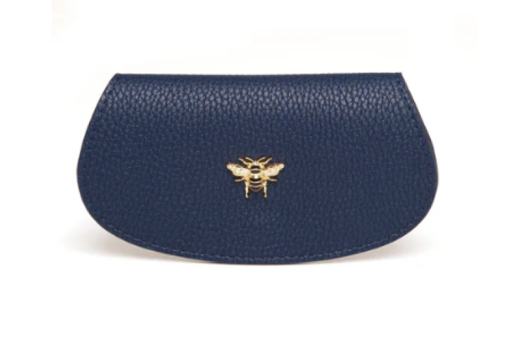 Navy Glasses Case