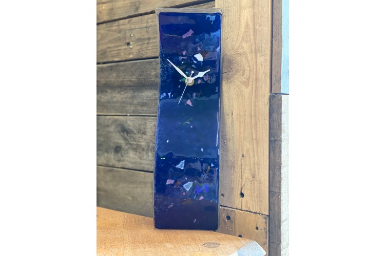 Navy Wall Clock