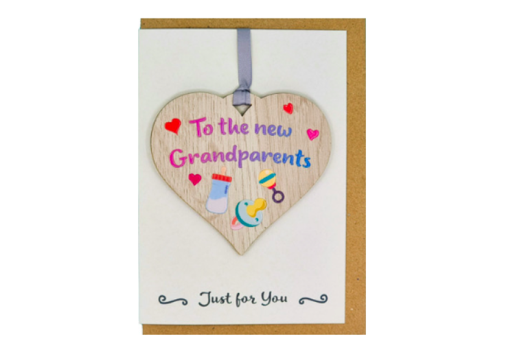 New Grandparents Card with Gift