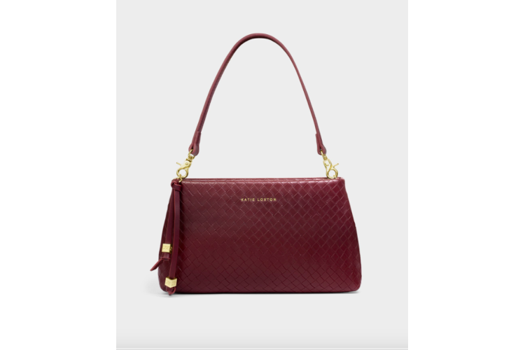 nova small shoulder bag - cherry