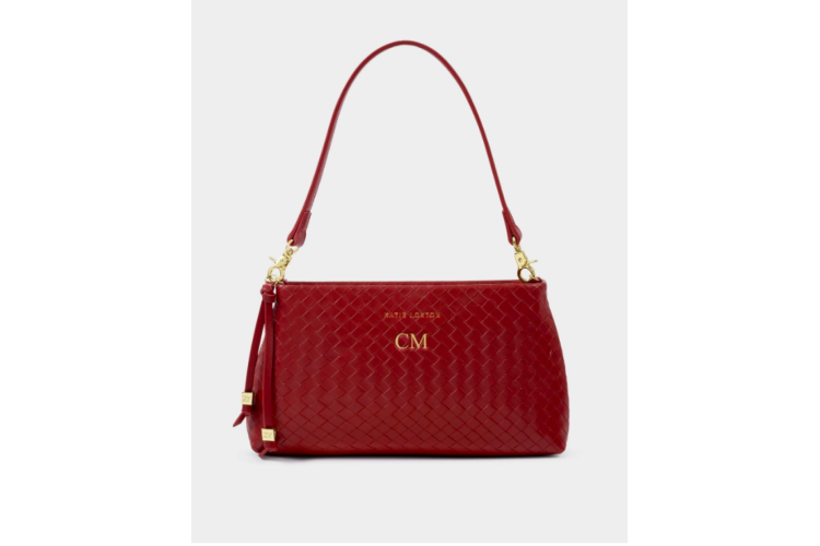 nova small shoulder bag - crimson