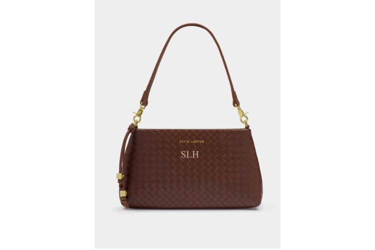 nova small shoulder bag - dark chocolate 