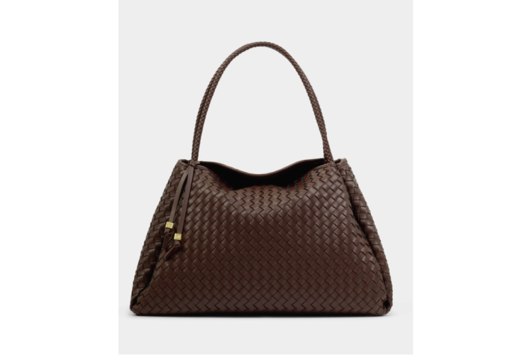 nove hand woven large shoulder bag